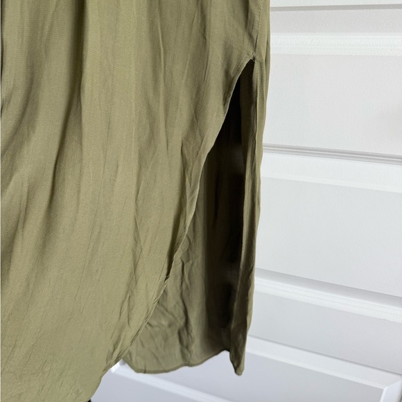 S/W/F Plunge Dress in Amazon Green - Picture 16 of 16